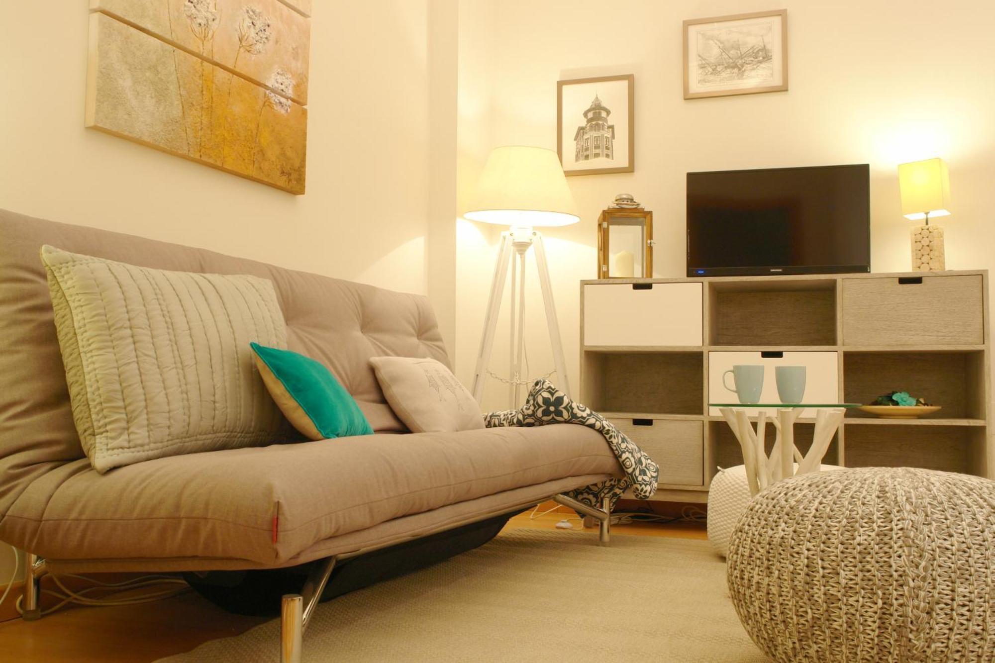 Moderno Y Centrico Apartamento 1 Dormitorio Малага Экстерьер фото