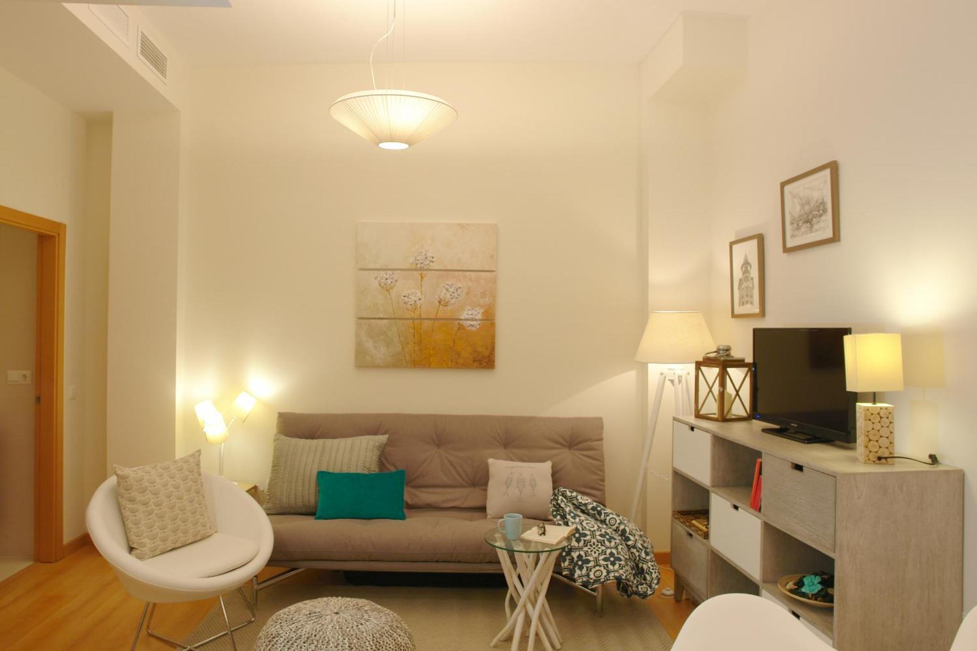 Moderno Y Centrico Apartamento 1 Dormitorio Малага Экстерьер фото