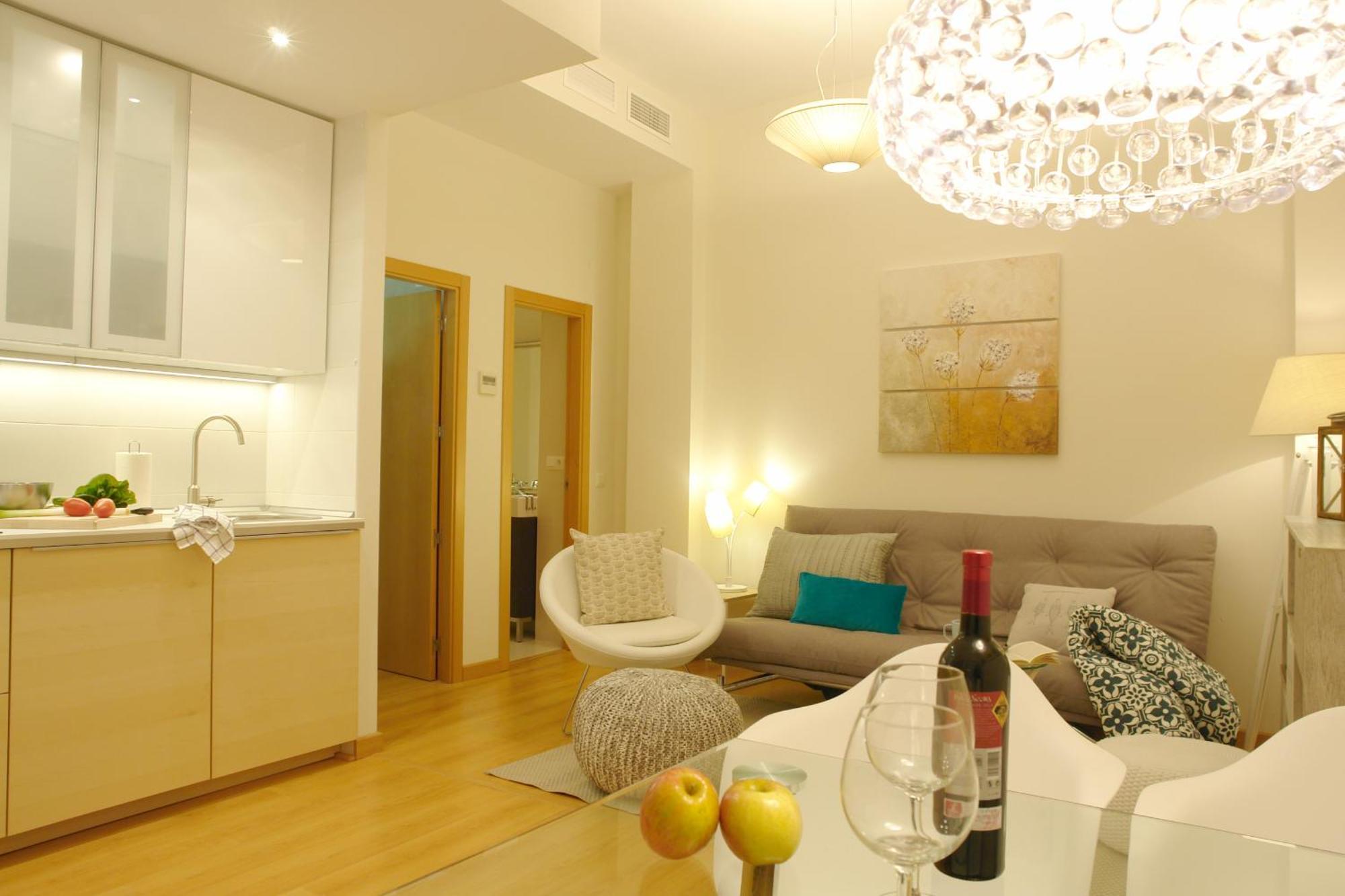 Moderno Y Centrico Apartamento 1 Dormitorio Малага Экстерьер фото
